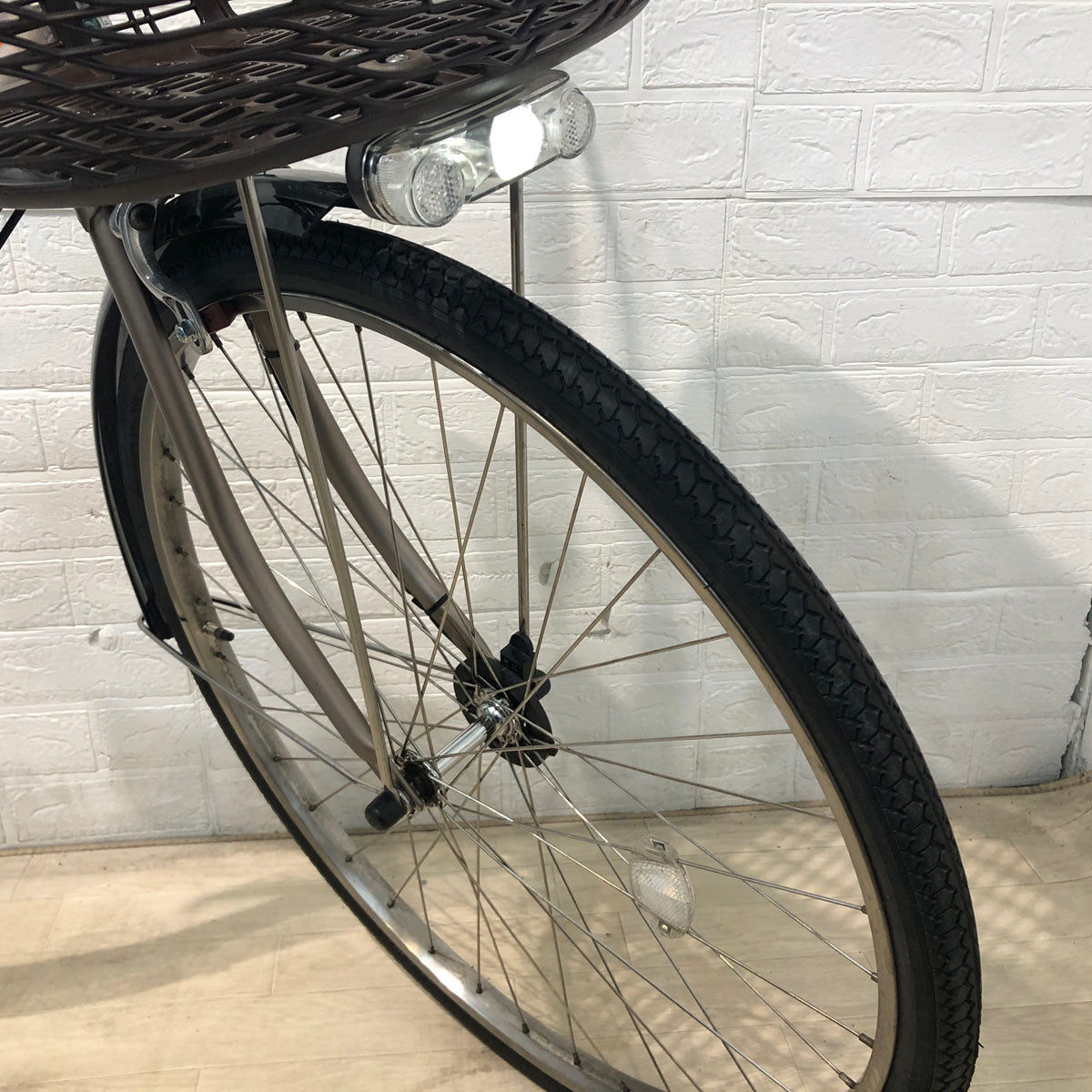 中古電動自転車 ヤマハ PAS ナチュラ L ゴールド 26インチ YX107 – e