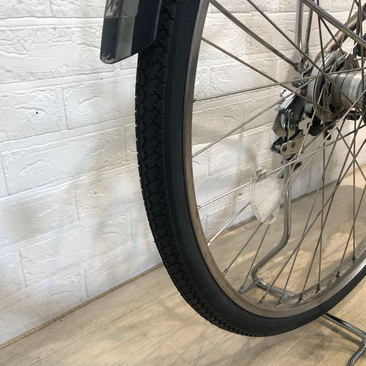 中古電動自転車 ヤマハ PAS ナチュラ L ゴールド 26インチ YX107 – e