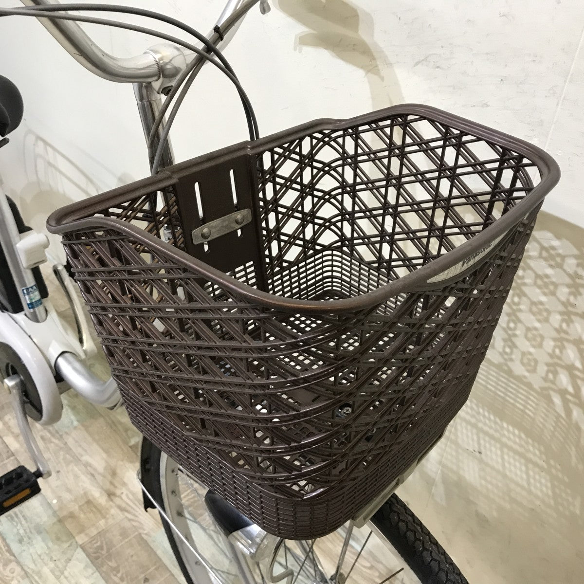 中古電動自転車 パナソニック ビビNX シルバー 26インチ KI085