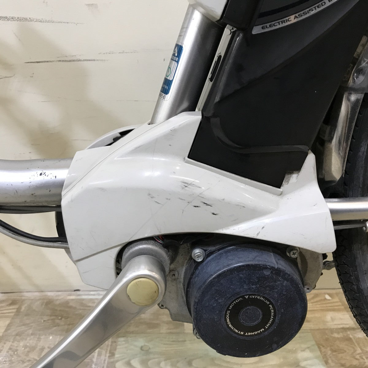 中古電動自転車 パナソニック ビビNX シルバー 26インチ KI085