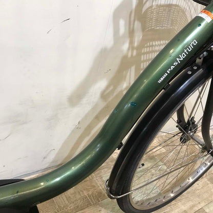 ヤマハ PAS ナチュラ L スーパー グリーン 26インチ KU093 【中古車】