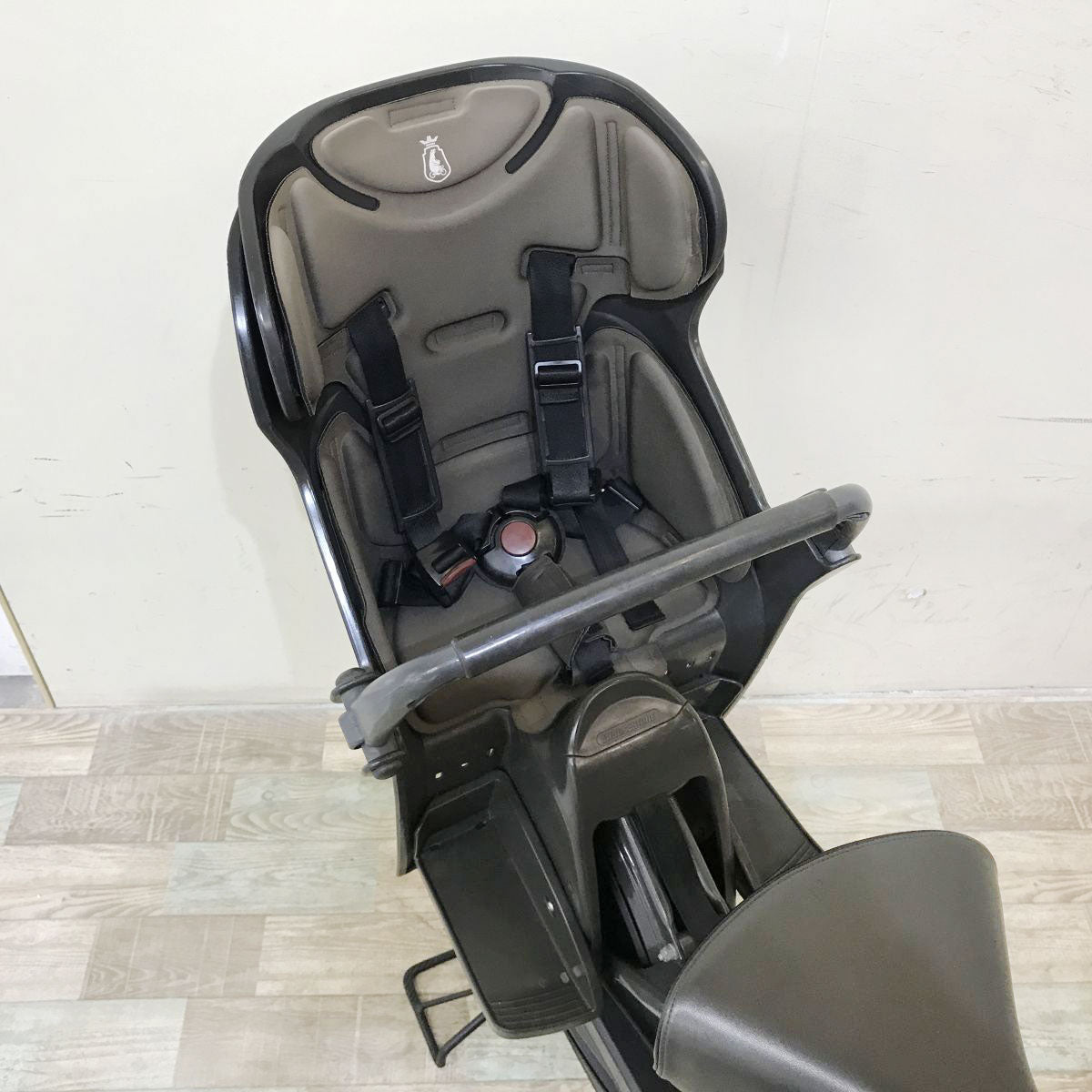 中古電動自転車 ブリヂストン ビッケ モブdd グレー 24×20インチ KI086