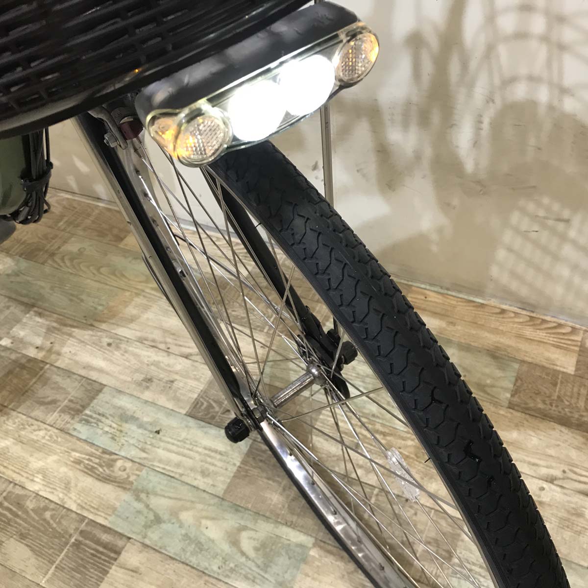 ヤマハ PAS ナチュラ L スーパー グリーン 26インチ KU093 【中古車】