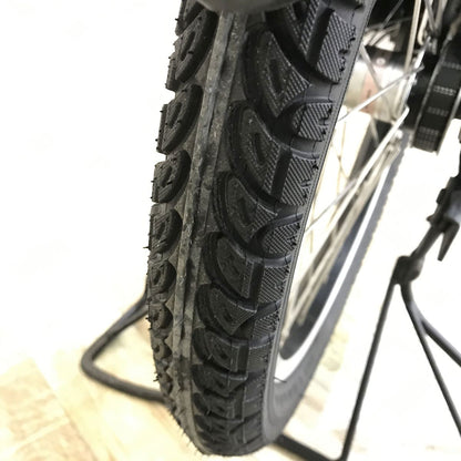 ブリヂストン ビッケ モブdd（デュアルドライブ） グレー 24×20インチ KI086 【中古車】