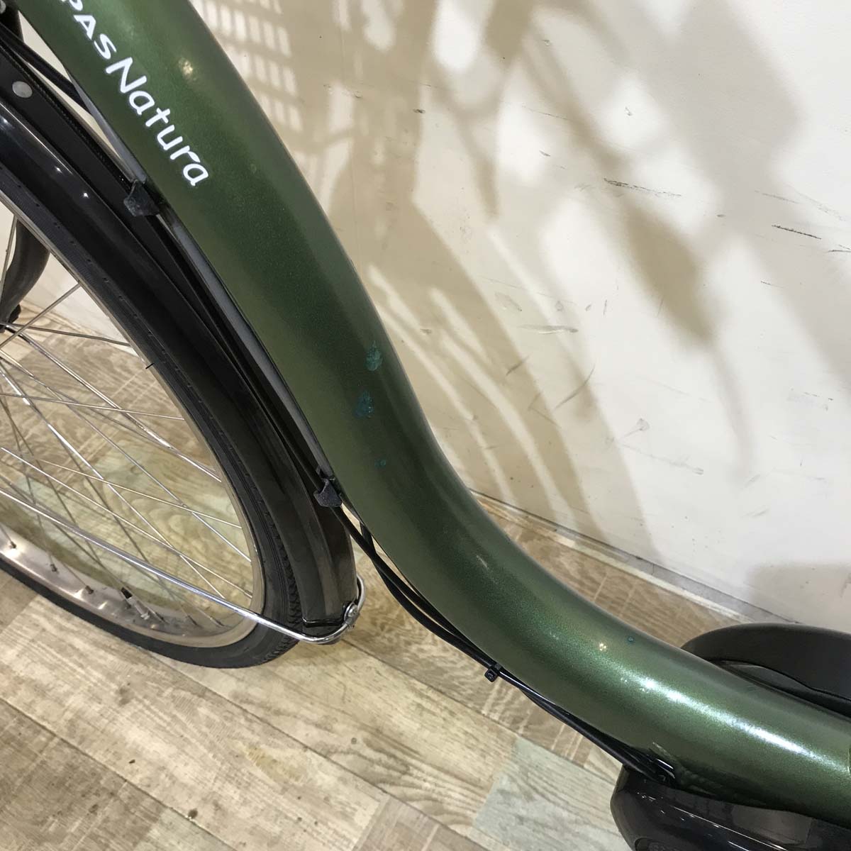 ヤマハ PAS ナチュラ L スーパー グリーン 26インチ KU093 【中古車】
