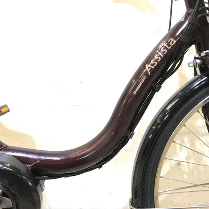 ブリヂストン アシスタ DX ブラウン 24インチ KZ029【中古車】