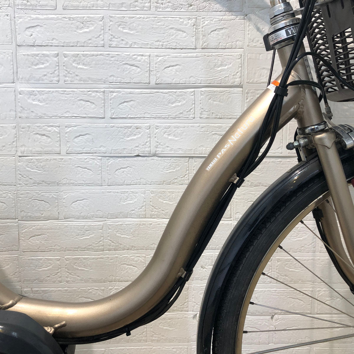 中古電動自転車 ヤマハ PAS ナチュラ XL ゴールド 26インチ YX110 – e