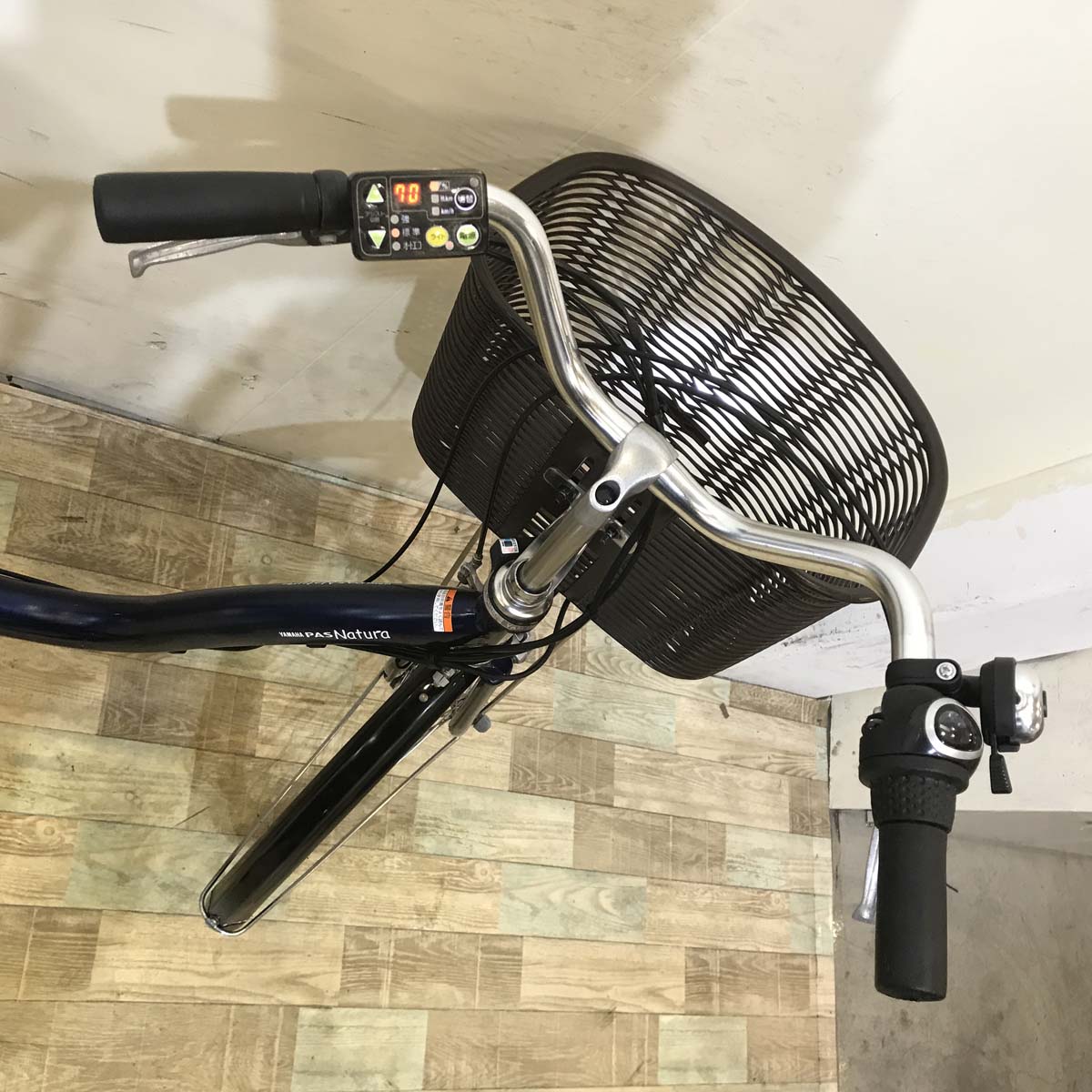 中古電動自転車 ヤマハ PAS ナチュラ L ネイビー 26インチ KE034
