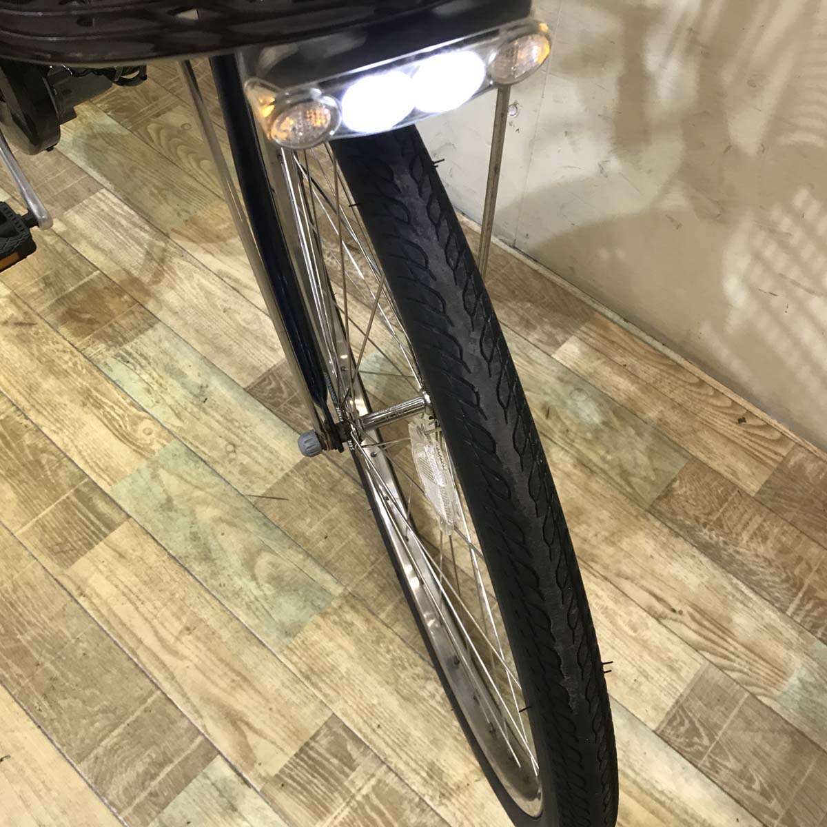 中古電動自転車 ヤマハ PAS ナチュラ L ネイビー 26インチ KE034