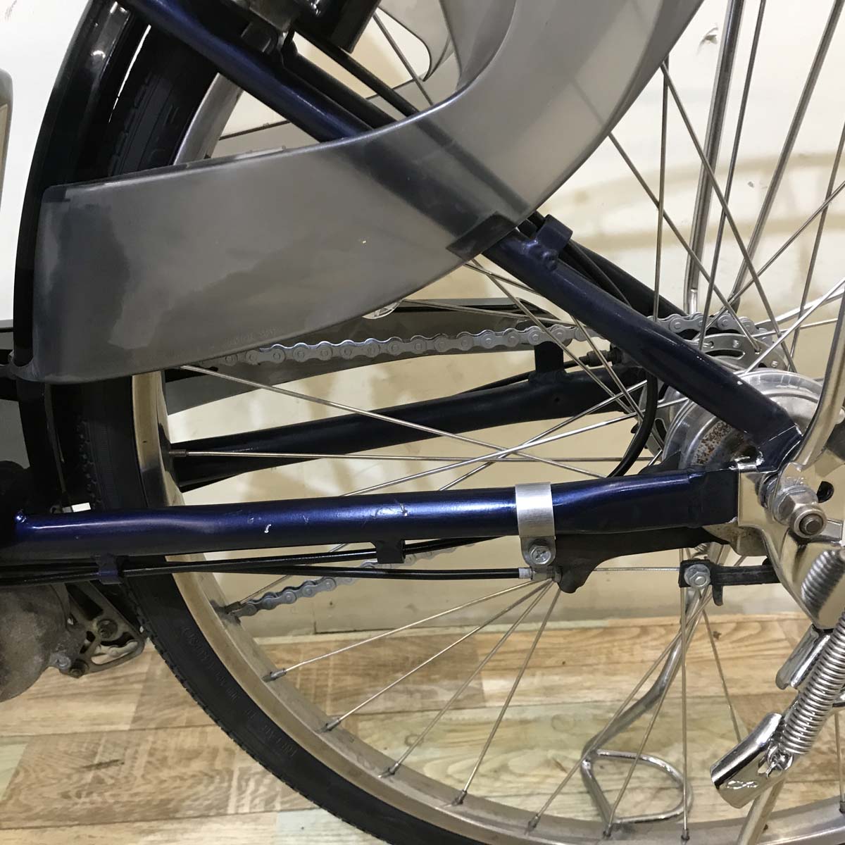 中古電動自転車 ヤマハ PAS ナチュラ L ネイビー 26インチ KE034