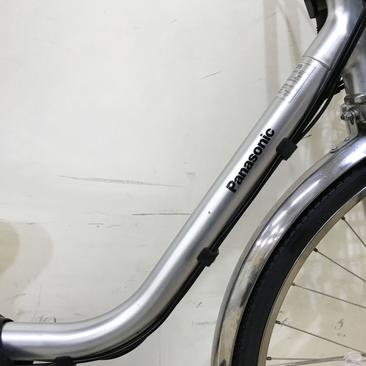 中古電動自転車 パナソニック ビビDX シルバー 26インチ KI088