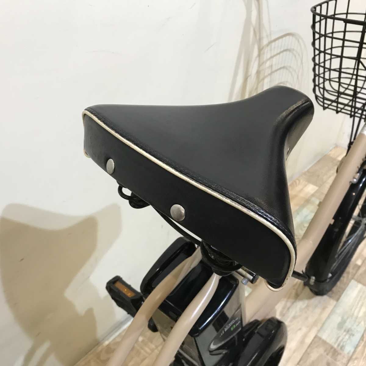 ブリヂストン アシスタ ベーシック ミニ ベージュ 前20×後18インチ