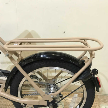 ブリヂストン アシスタ ベーシック ミニ ベージュ 前20×後18インチ KQ007 【中古車】