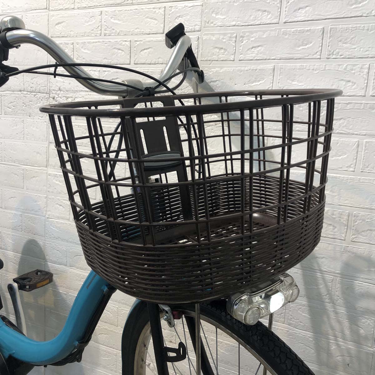 中古電動自転車 ブリヂストン アシスタ DX SP ブルー 26インチ YF033 