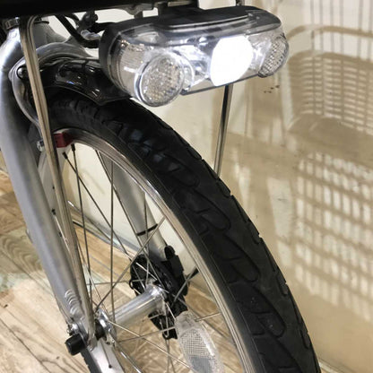 ブリヂストン アシスタ ユニ プレミア シルバー 20インチ KQ008 【中古車】