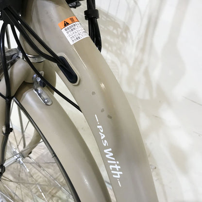 ヤマハ PAS ウィズDX ベージュ 26インチ KI089 【中古車】
