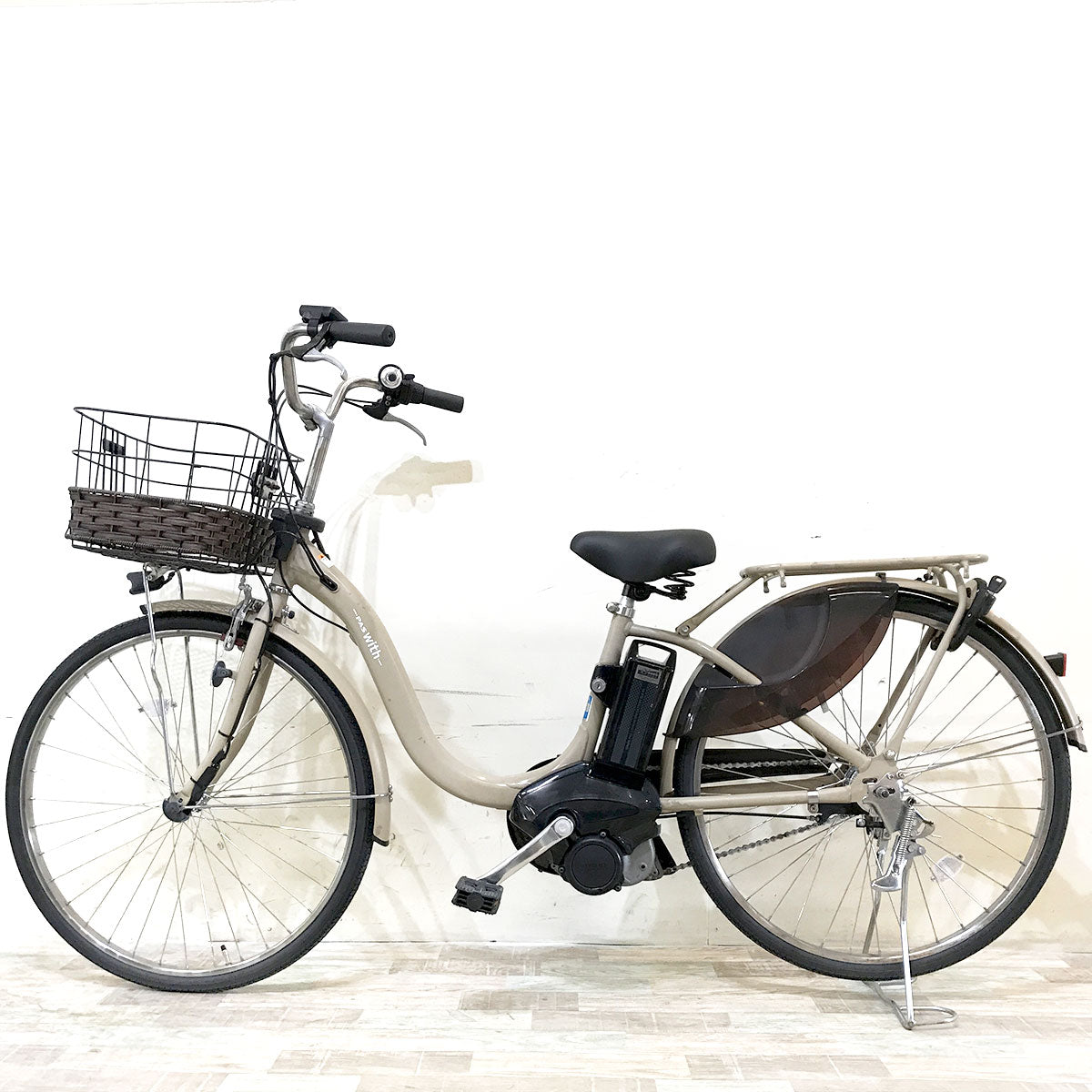 ヤマハ PAS ウィズDX ベージュ 26インチ KI089 【中古車】