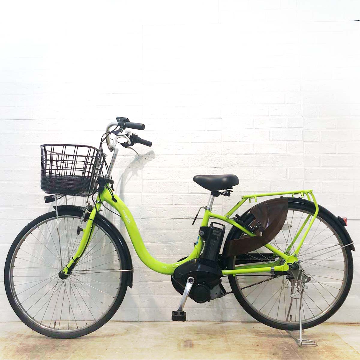 ヤマハ PAS With パス ウィズ グリーン 26インチ YF035 【中古車】
