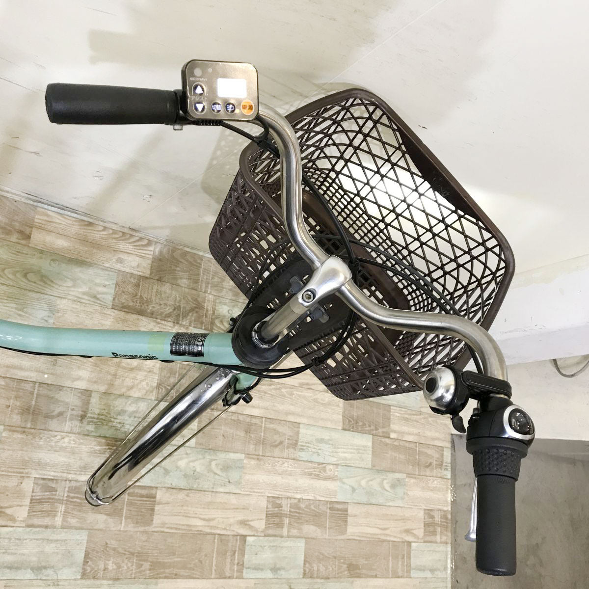 中古電動自転車 パナソニック ビビDX グリーン 26インチ KI090