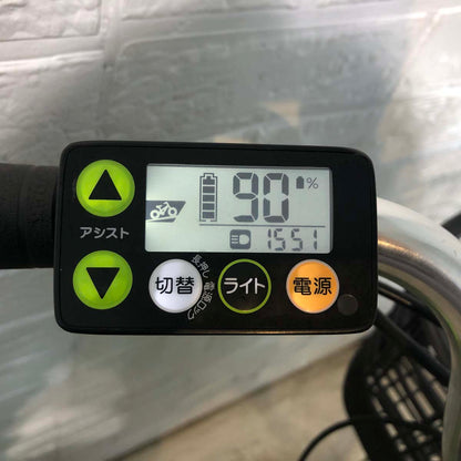 ヤマハ PAS With パス ウィズ グリーン 26インチ YF035 【中古車】