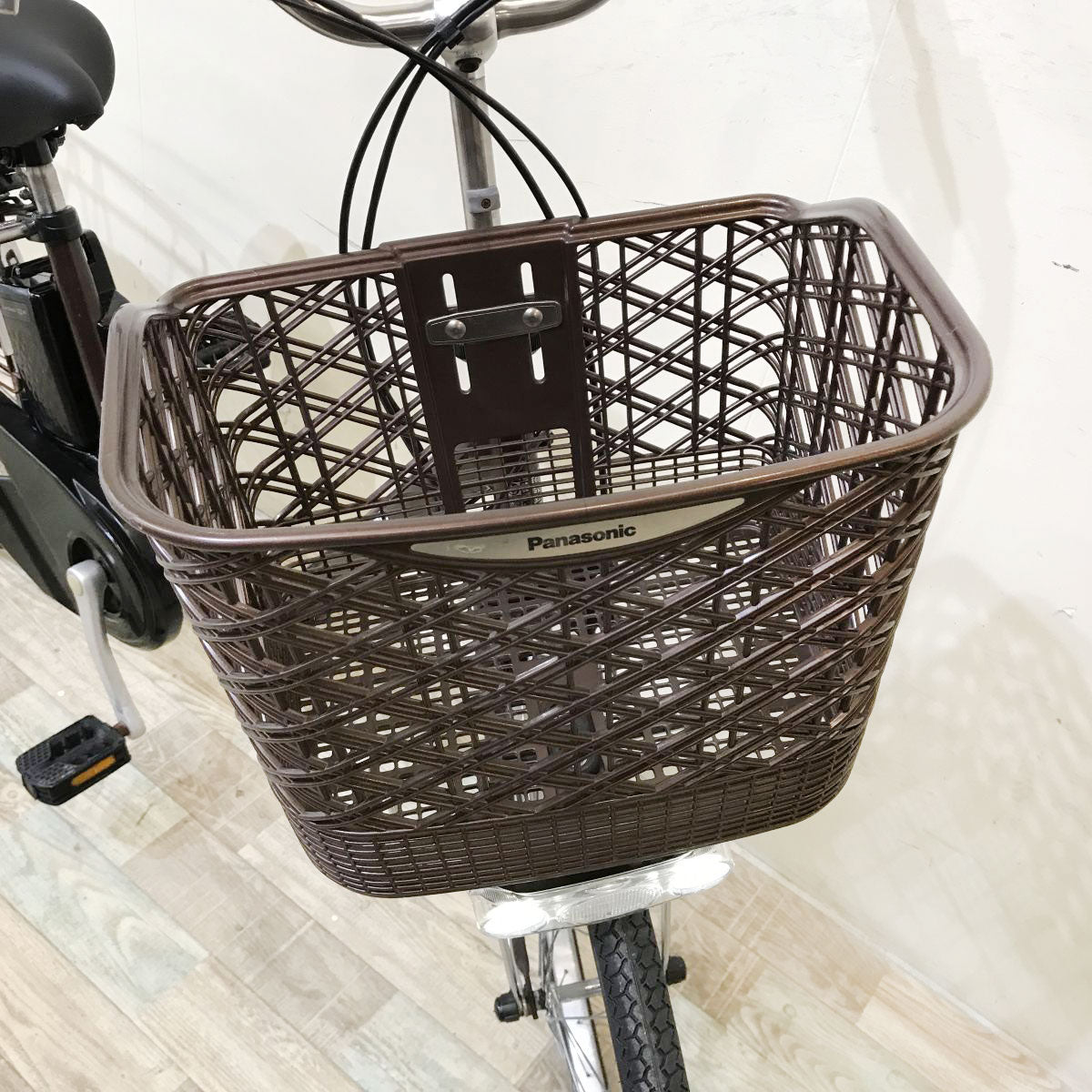 中古電動自転車 パナソニック ビビSX ブラウン 26インチ KI091