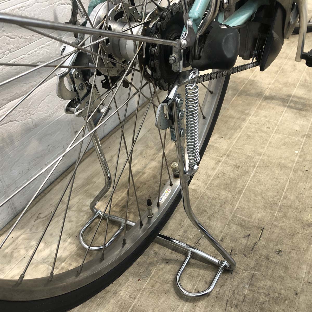 中古電動自転車 ブリヂストン アシスタ DX ブルー 26インチ YF036