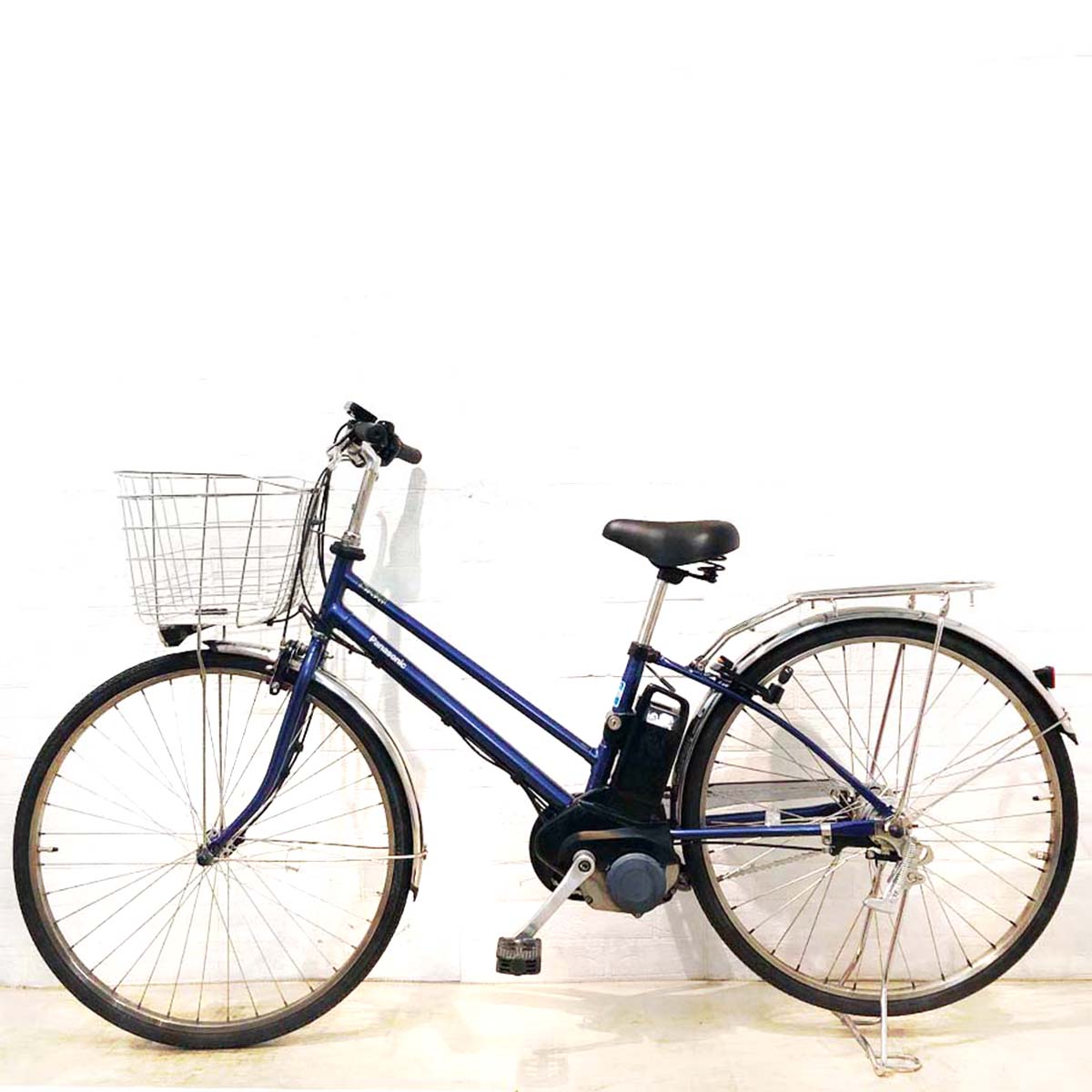 中古電動自転車 パナソニック ティモ DX ブルー 27インチ YX116 – e