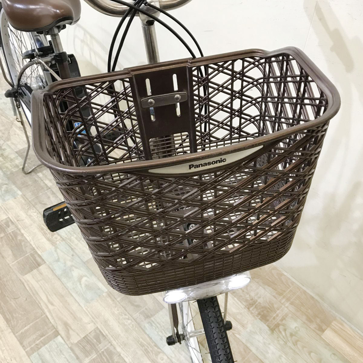 中古電動自転車 パナソニック ビビTX ブラウン 26インチ KI092