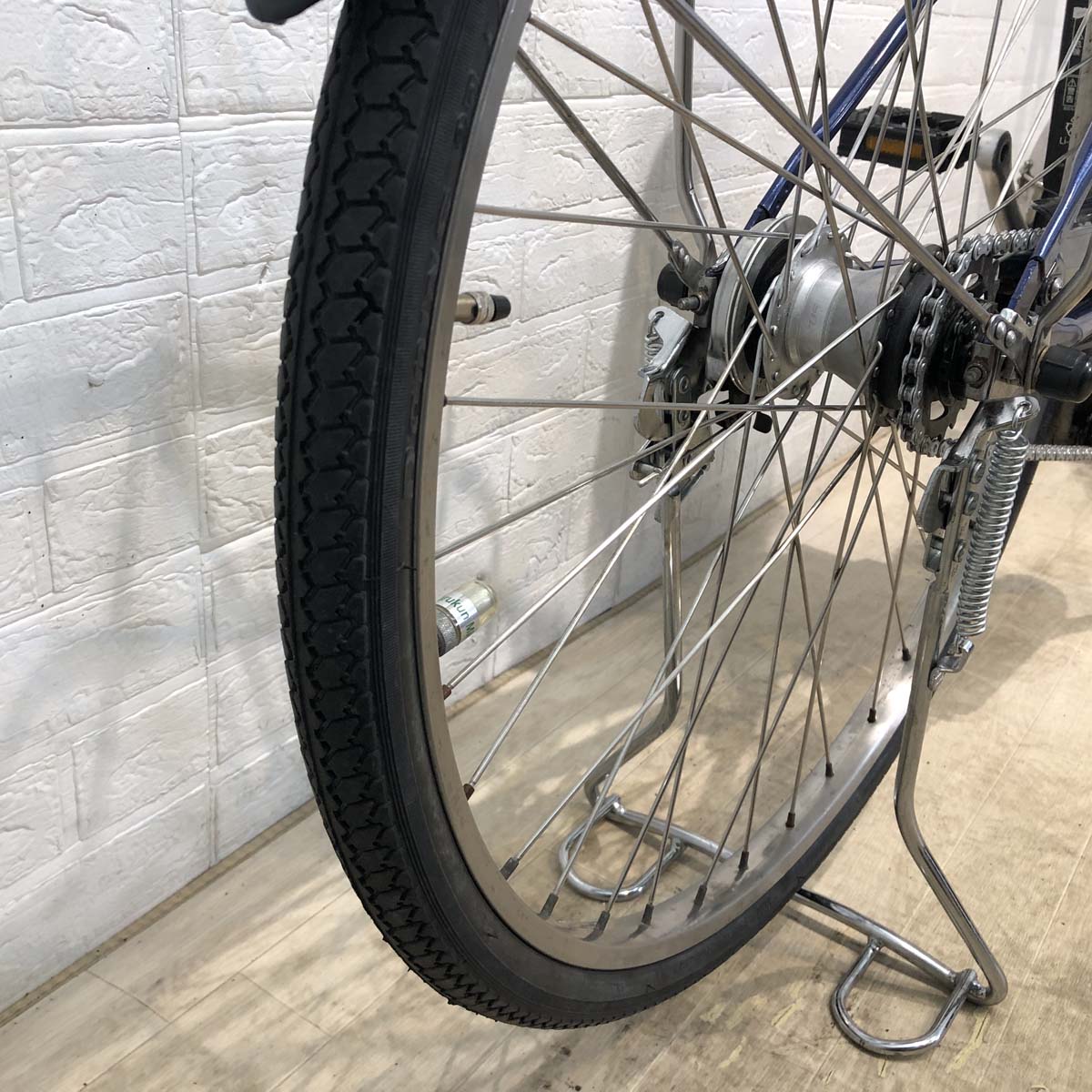 中古電動自転車 パナソニック ティモ DX ブルー 27インチ YX116 – e