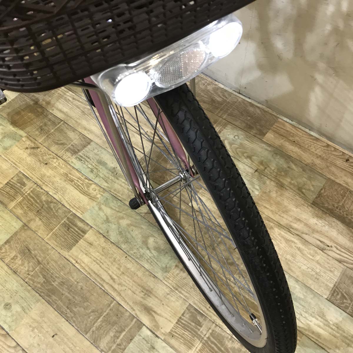 中古電動自転車 パナソニック ビビ TX ピンク 26インチ KE041 – e-CHARIty