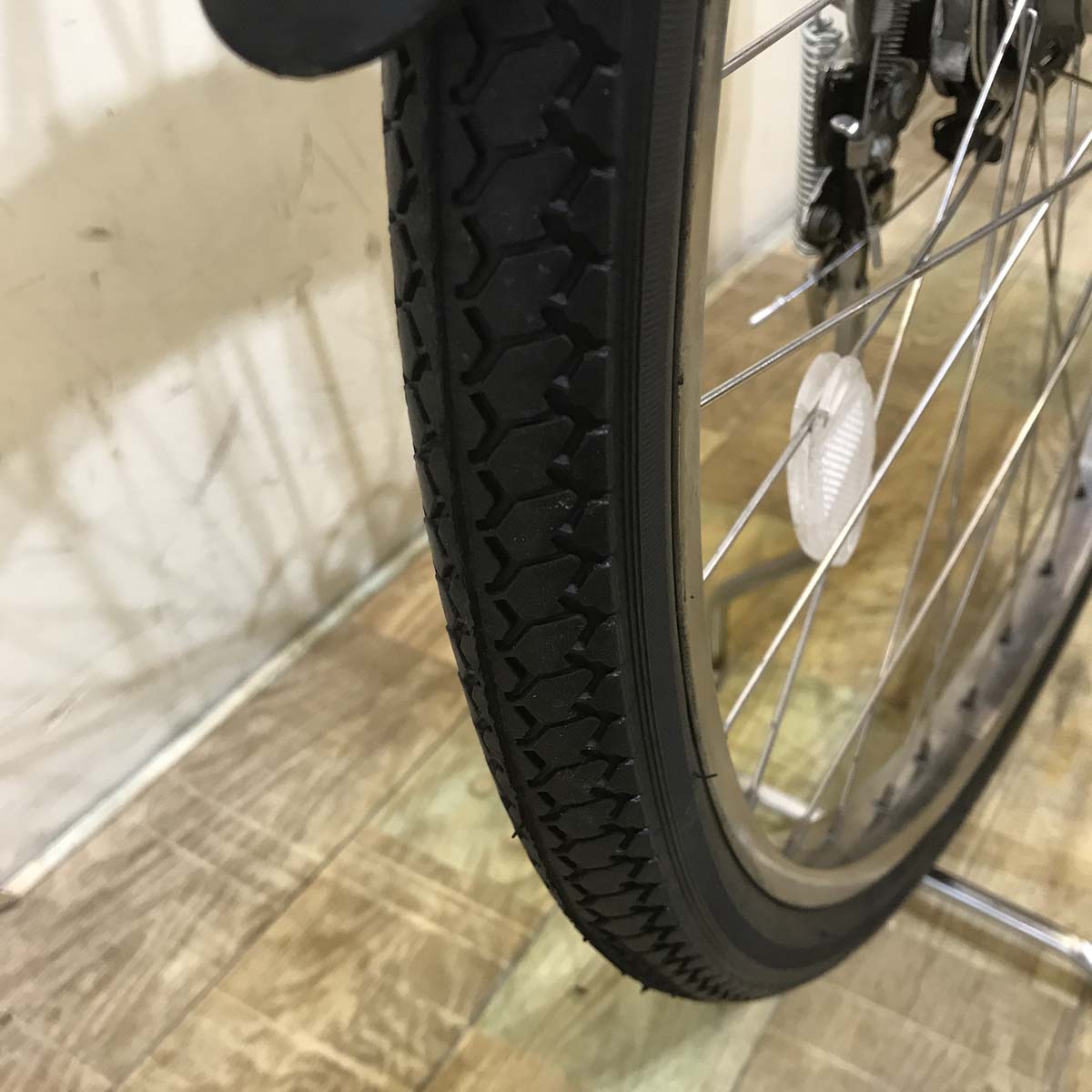 中古電動自転車 パナソニック ビビ DX イエロー 26インチ KE042 