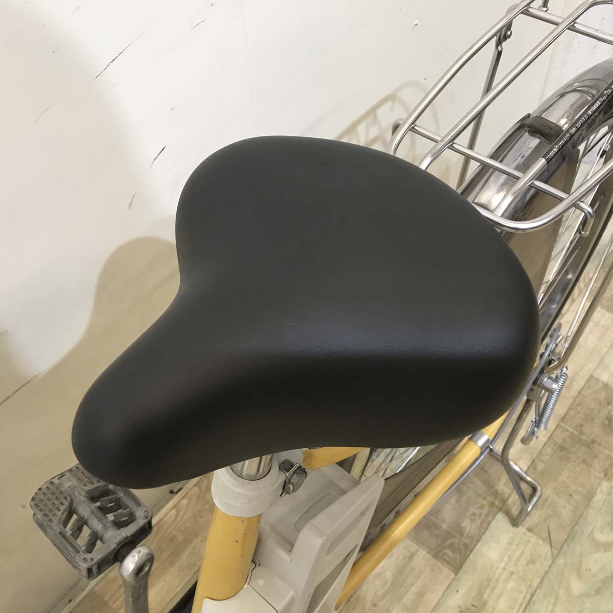 中古電動自転車 パナソニック ビビ DX イエロー 26インチ KE042 