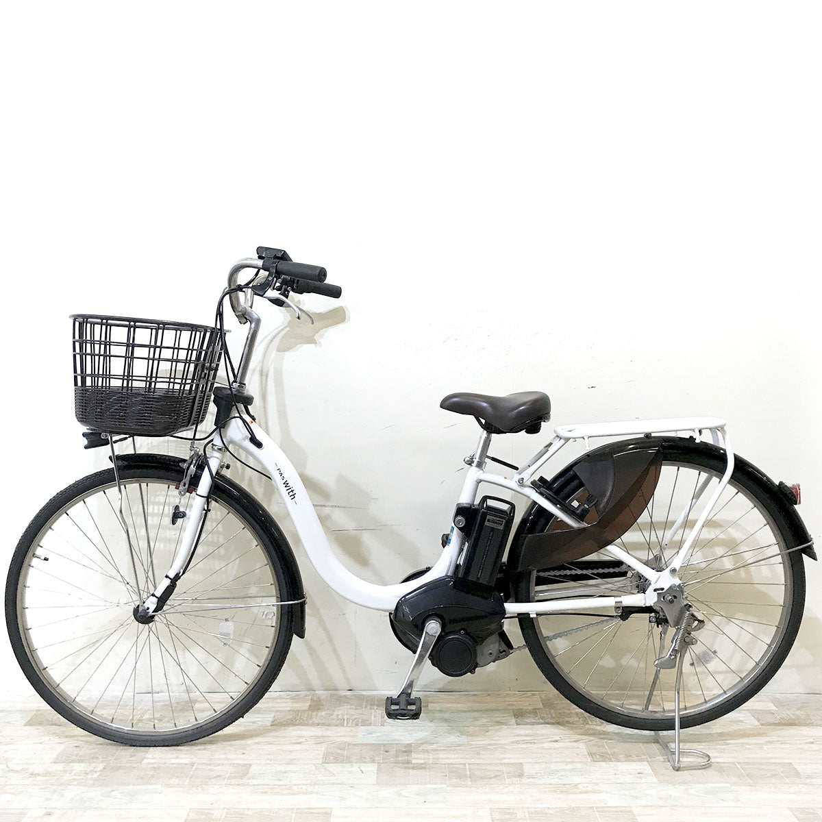 ヤマハ PAS ウィズ ホワイト 26インチ KI093 【中古車】