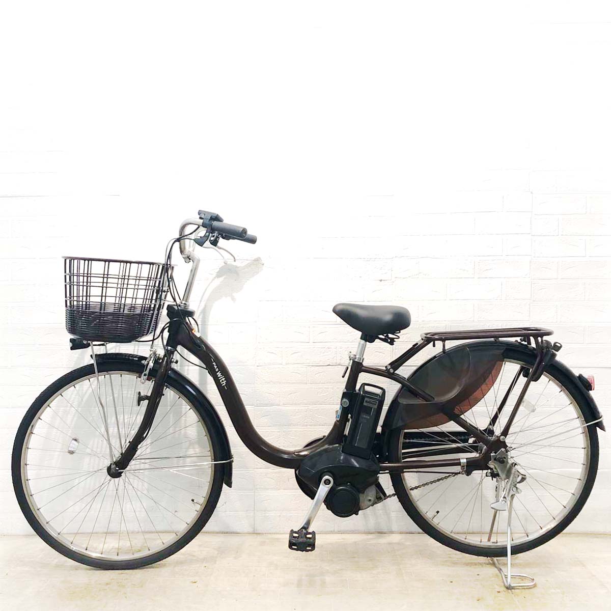 ヤマハ PAS With パス ウィズ ブラウン 26インチ YF038 【中古車】