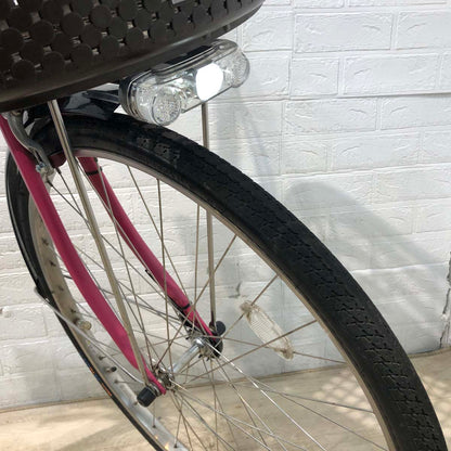 ブリヂストン アシスタ DX ピンク 26インチ YX118 【中古車】