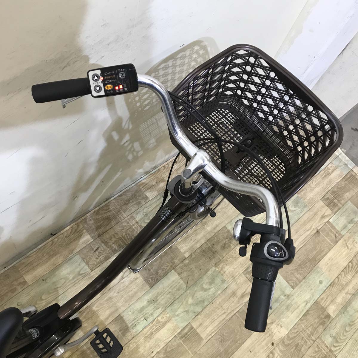 中古電動自転車 パナソニック ビビ DX ブラウン 26インチ KE043
