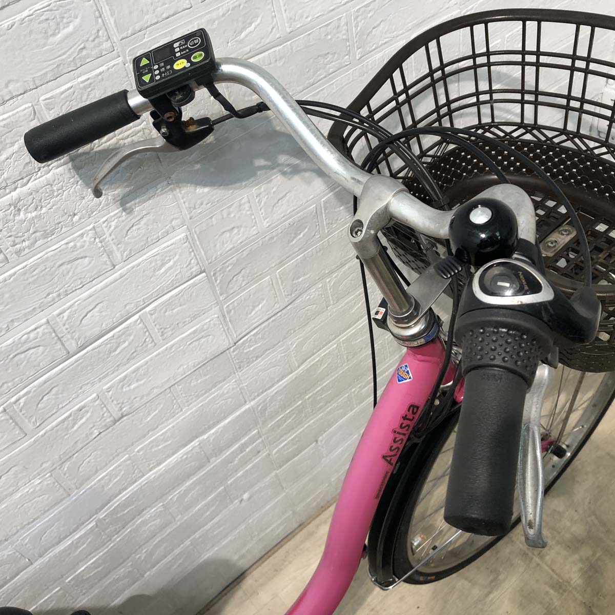 中古電動自転車 ブリヂストン アシスタ DX ピンク 26インチ YX118 – e