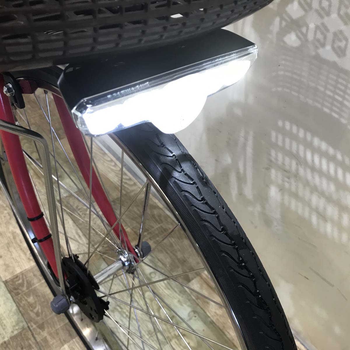 パナソニック ビビ DX レッド 24インチ KZ037【中古車】