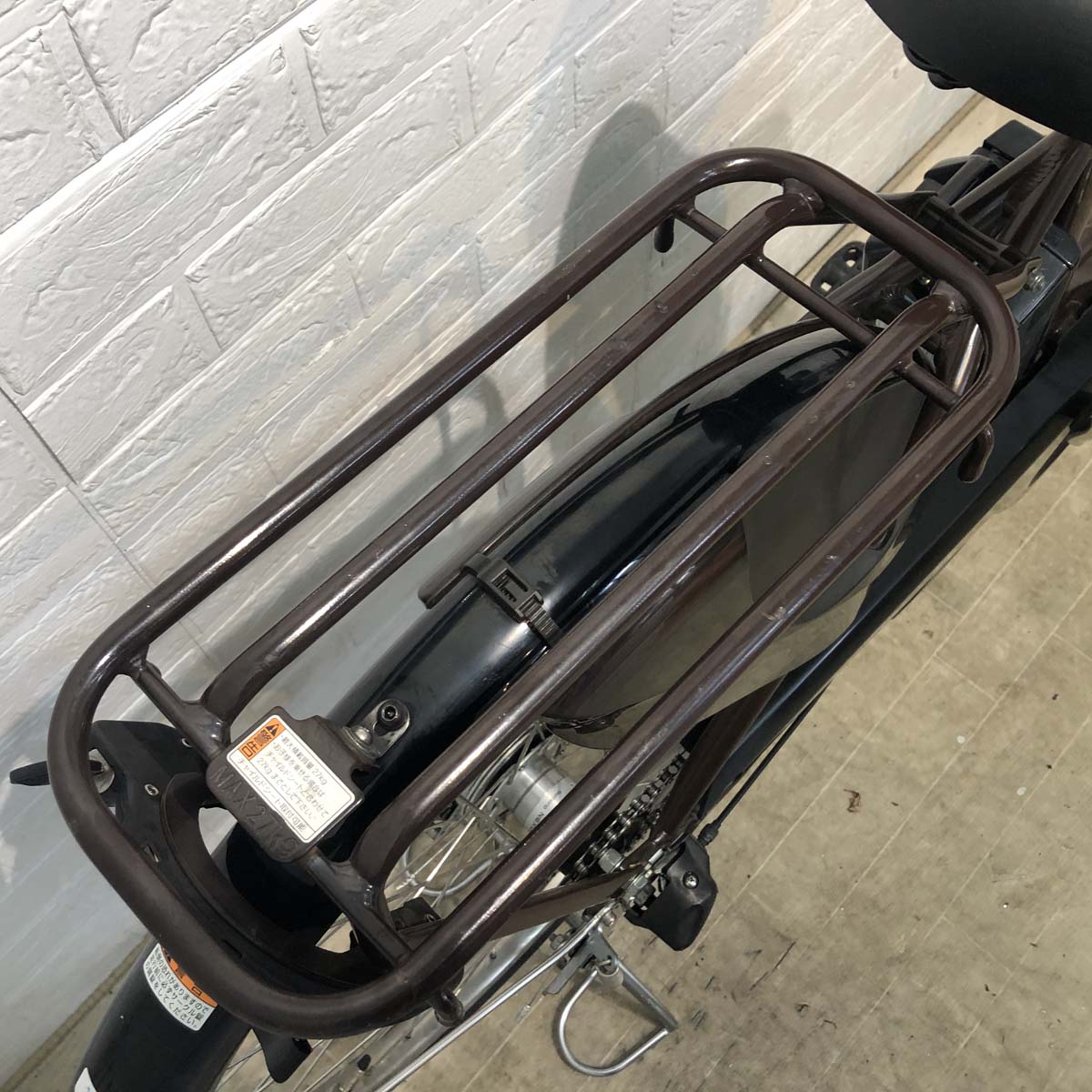 中古電動自転車 ヤマハ PAS With パス ウィズ ブラウン 26インチ YF038