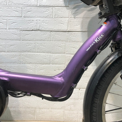 ヤマハ PAS Kiss mini XL パス キッス ミニ パープル 20インチ YT038【中古車】