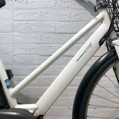 ヤマハ PAS CITY S5 パス シティ S5 ホワイト 27インチ YX119 【中古車】