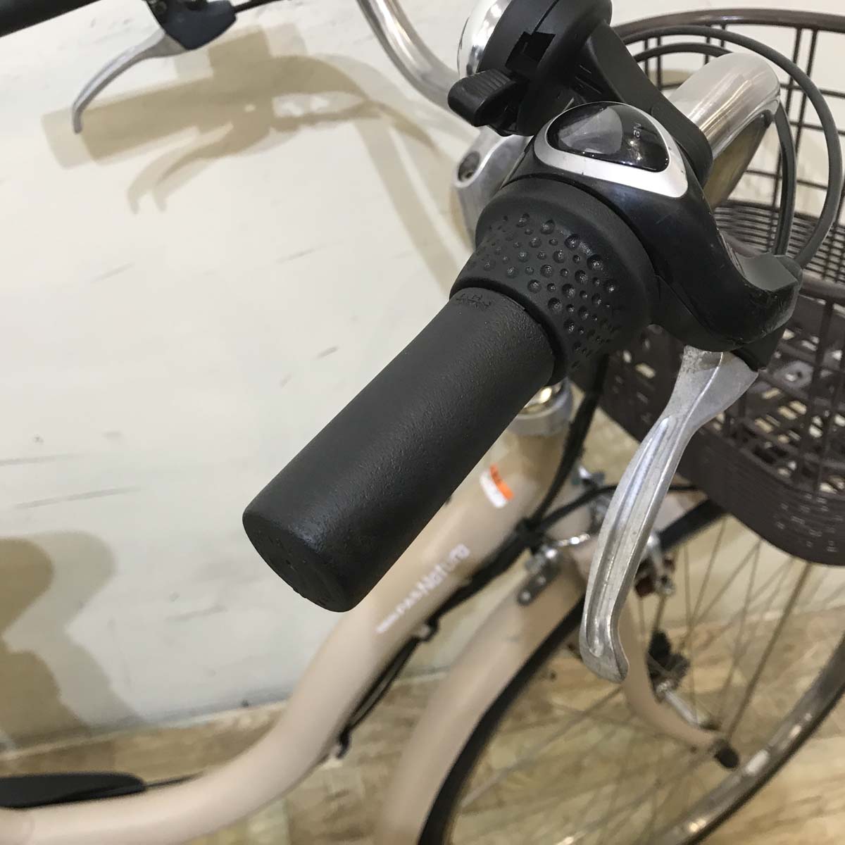 中古電動自転車 ヤマハ PAS ナチュラ L DX ベージュ 26インチ KE044