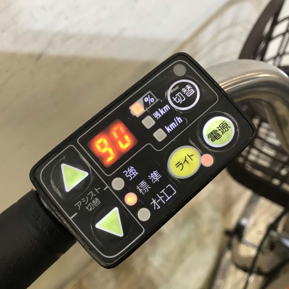 中古電動自転車 ヤマハ PAS ナチュラ L DX ベージュ 26インチ KE044