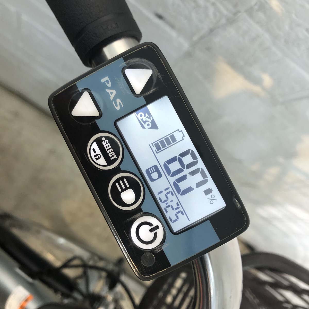 中古電動自転車 ヤマハ PAS With パス ウィズ シルバー 26インチ YF039