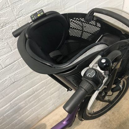 ヤマハ PAS Kiss mini XL パス キッス ミニ パープル 20インチ YT038【中古車】
