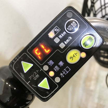 ブリヂストン アシスタDX カーキ 26インチ KI095 【中古車】
