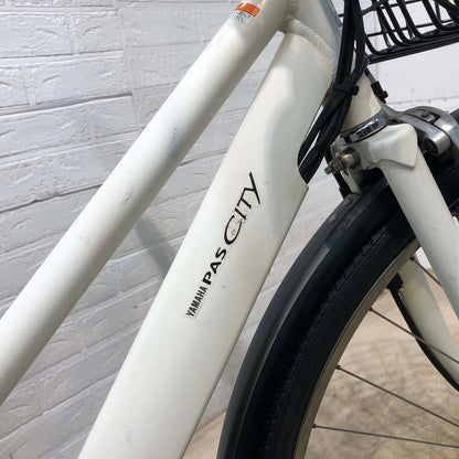 ヤマハ PAS CITY S5 パス シティ S5 ホワイト 27インチ YX119 【中古車】