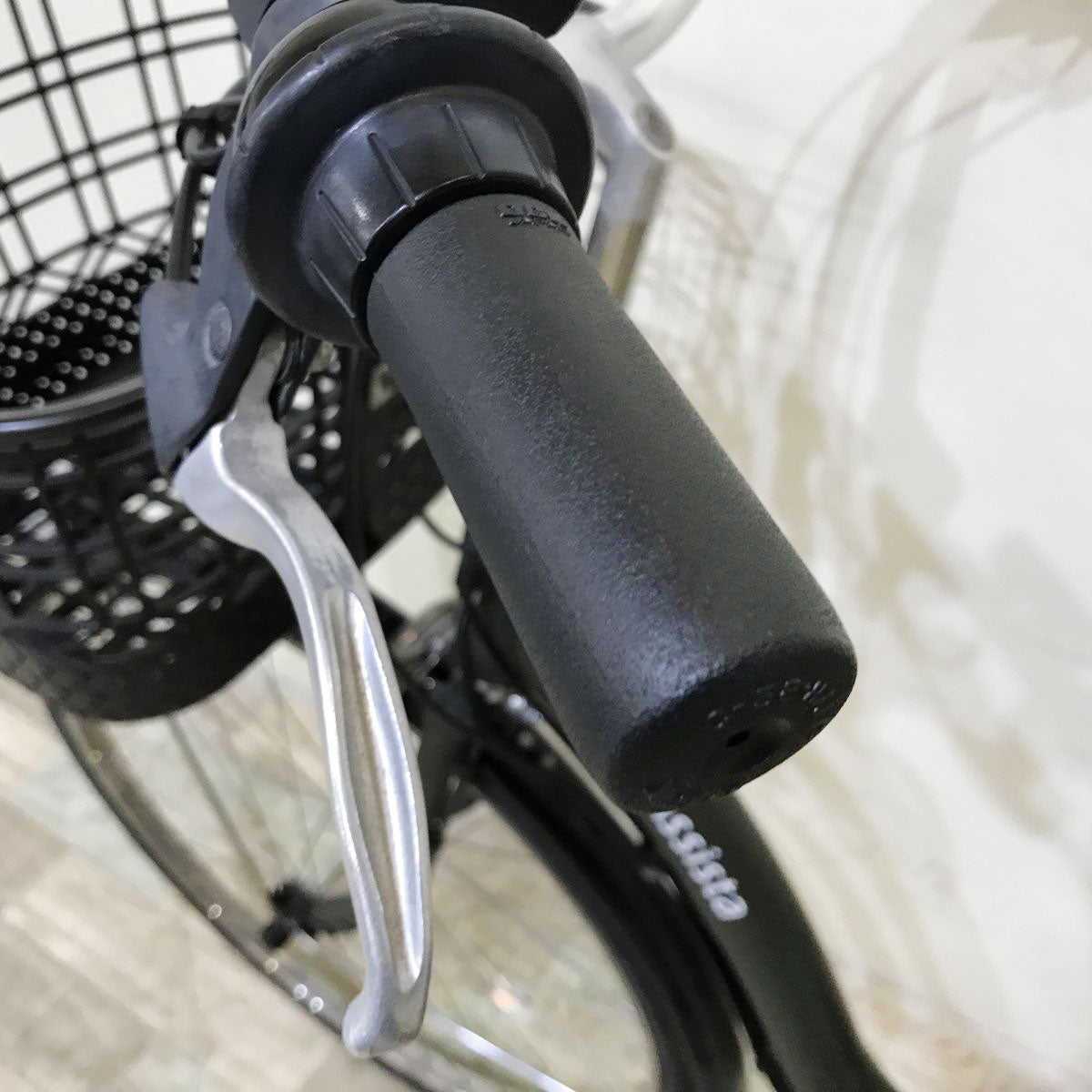 中古電動自転車 ブリヂストン アシスタDX カーキ 26インチ KI095