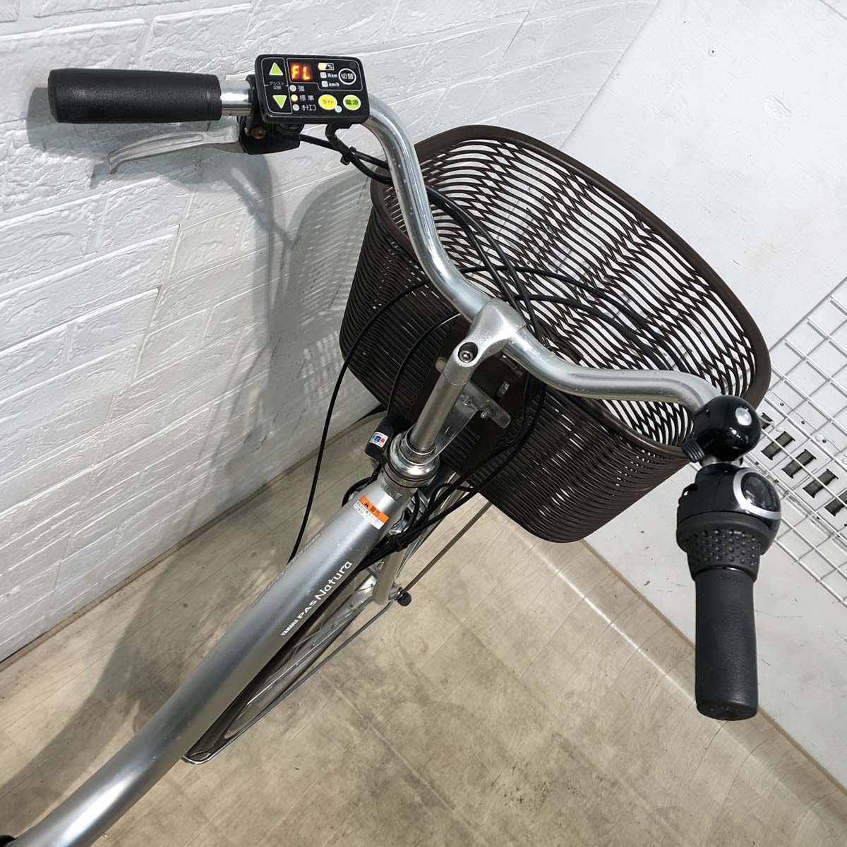 中古電動自転車 ヤマハ PAS ナチュラ L シルバー 26インチ YX120 – e
