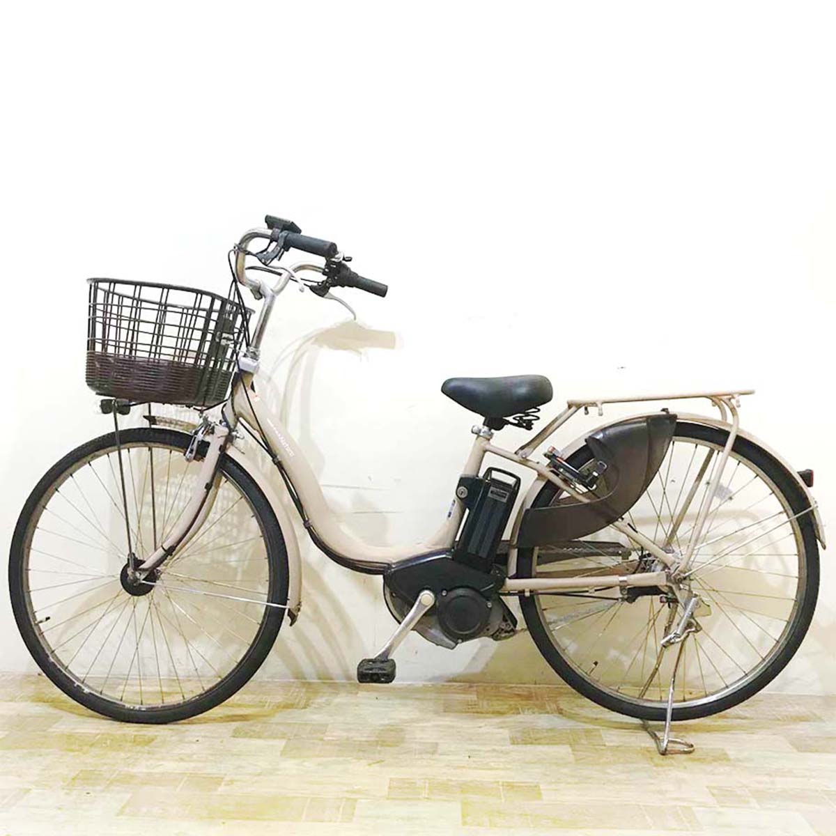 ヤマハ PAS ナチュラ L DX ベージュ 26インチ KE044【中古車】